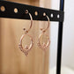 Boucles d’oreilles ATHENAÏS [ Rose gold ]