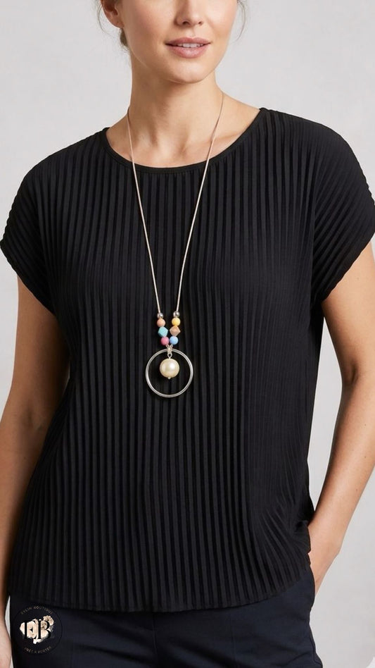 T-shirt ROSE [ Noir ] Eylim Boutique