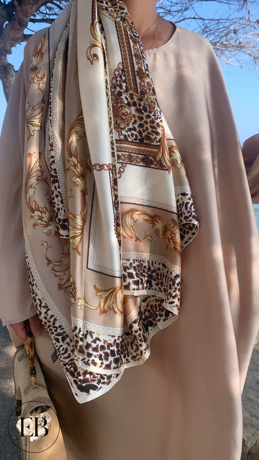 Abaya papillon SIRINE [ Beige ]