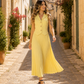 Robe JADE [ Jaune pâle ] Eylim Boutique