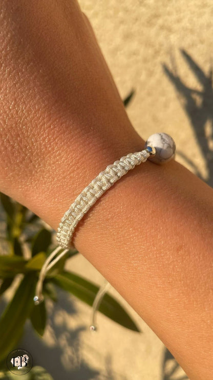 Bracelet REINE [ Blanc ] Eylim Boutique