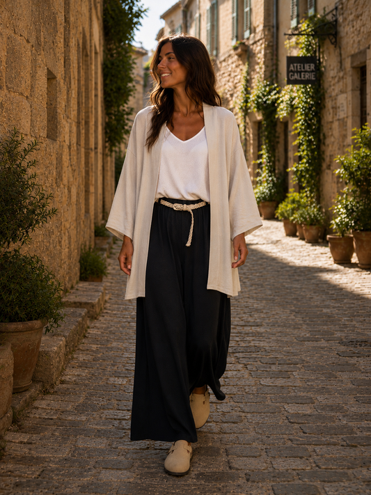 Gilet FLAVIA [ Beige ] Eylim Boutique