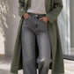 Trench long CLÉMENCE [ Kaki ] Eylim Boutique