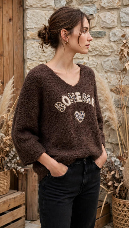 Pull BOHÈME 🤎 Eylim Boutique