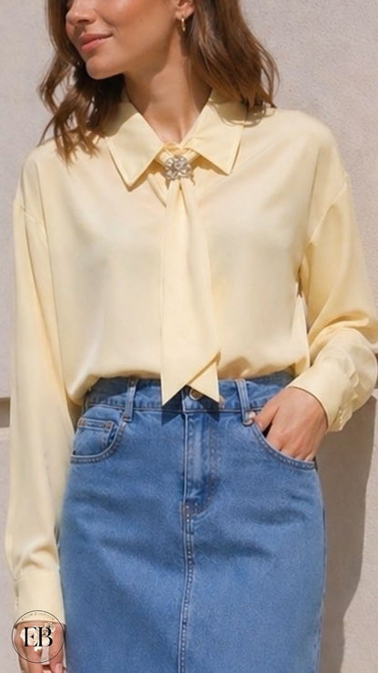 Chemisier [ Jaune ] Eylim Boutique