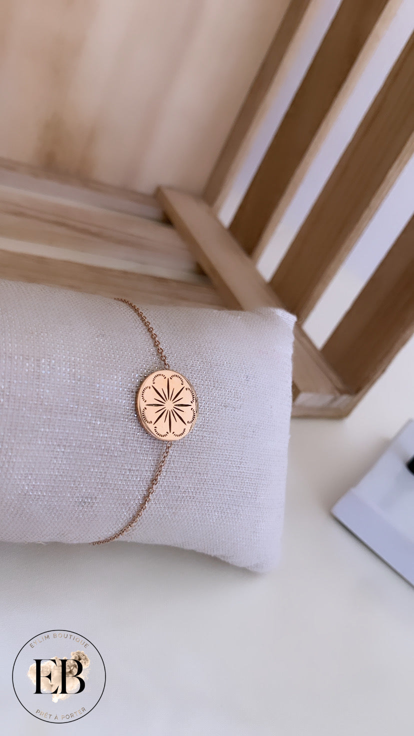 Bracelet FLEUR [ Rose Gold ]