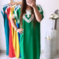 Robe INAYA « Adulte » [ Vert ]