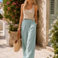 Pantalon fluide MARINE [ Vert d’eau ] Eylim Boutique