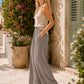 Pantalon fluide MARINA [ Taupe ] Eylim Boutique