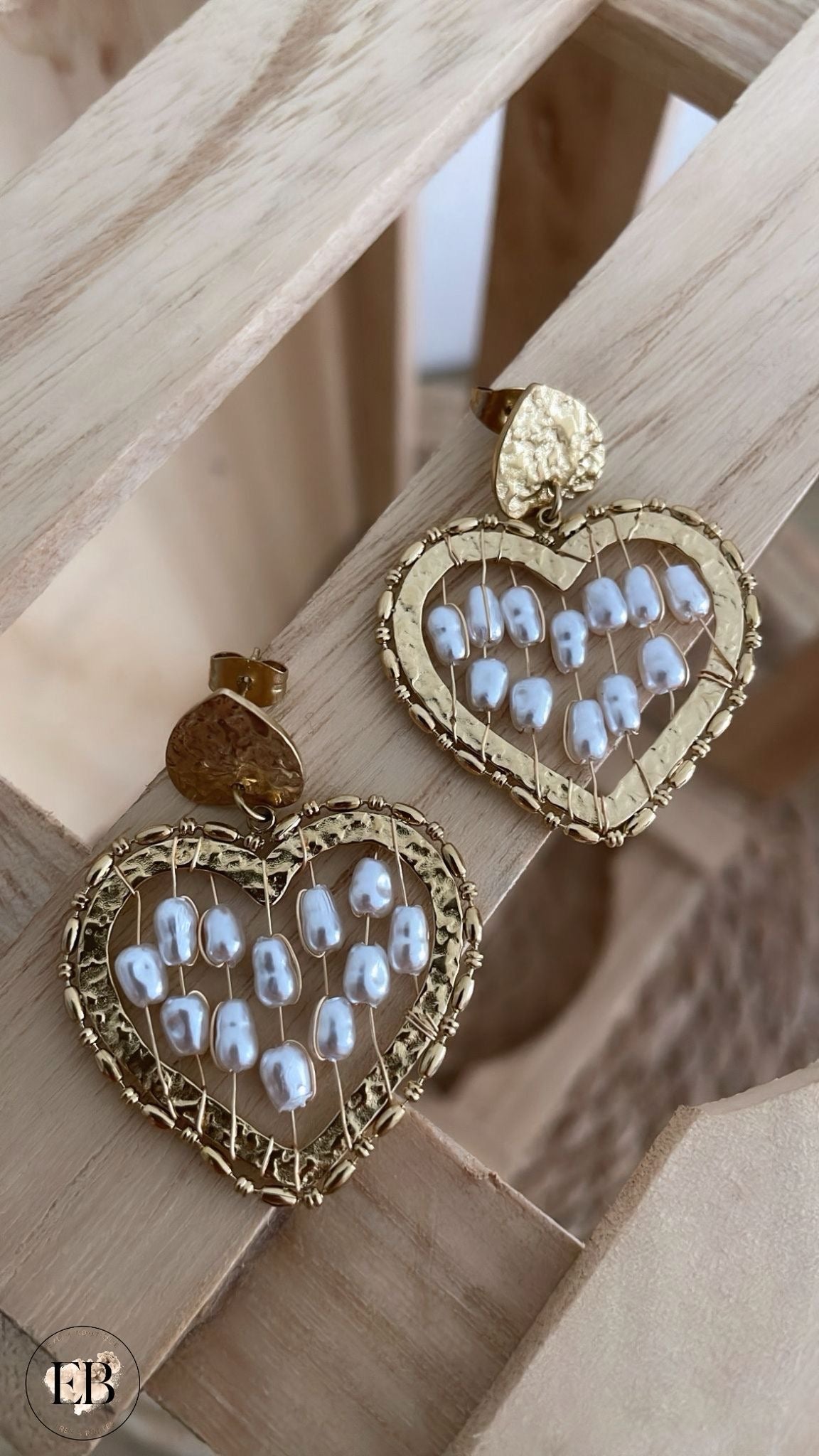 Boucles d’oreilles CŒUR Eylim Boutique