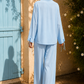 Chemisier CARMEN [ Bleu ciel ] Eylim Boutique