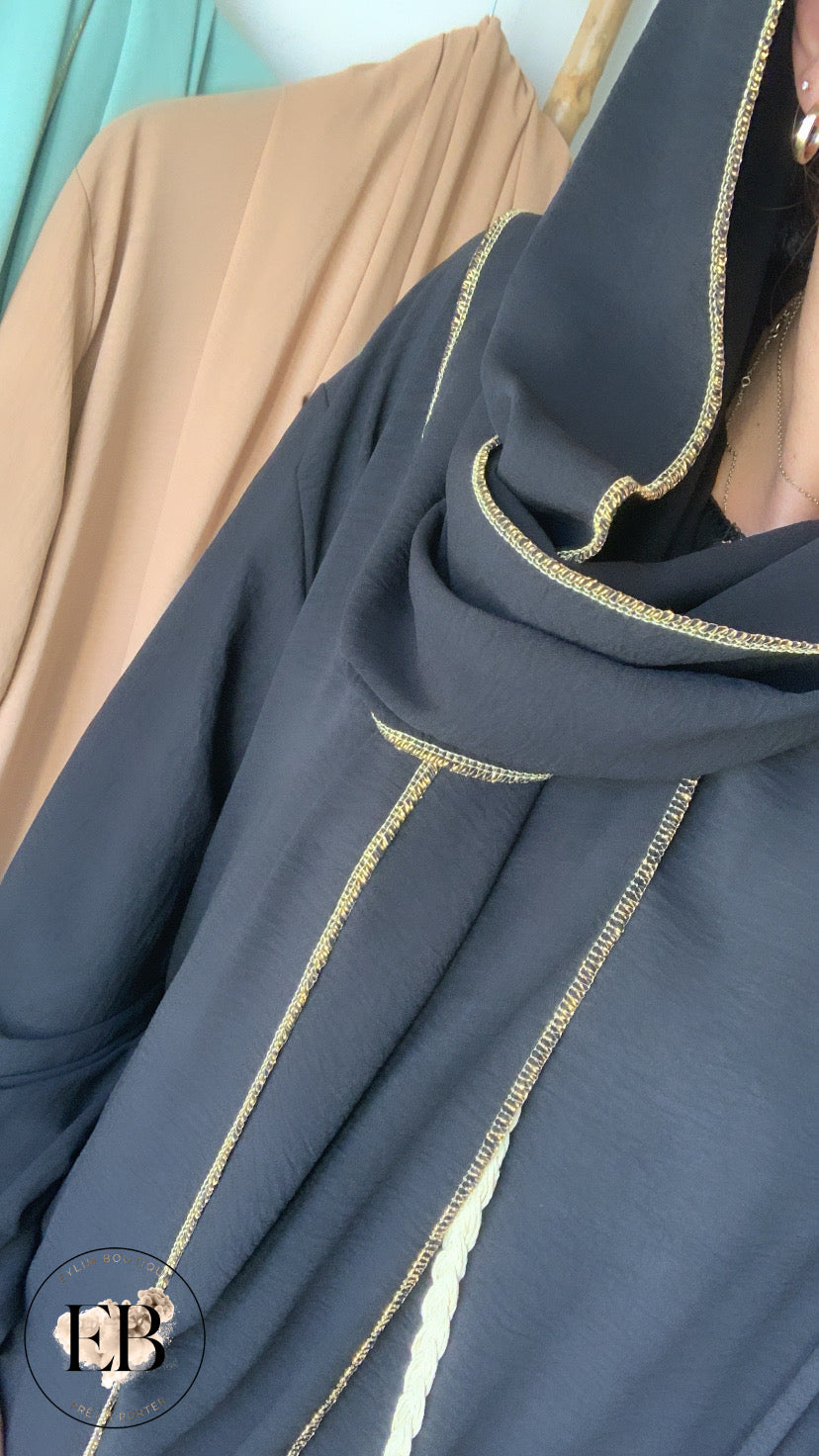 Abaya ASSIA [ Noir ]