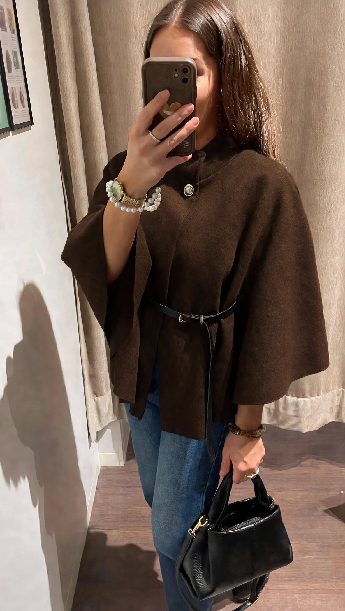 Poncho AMBRE 🤎 Eylim Boutique