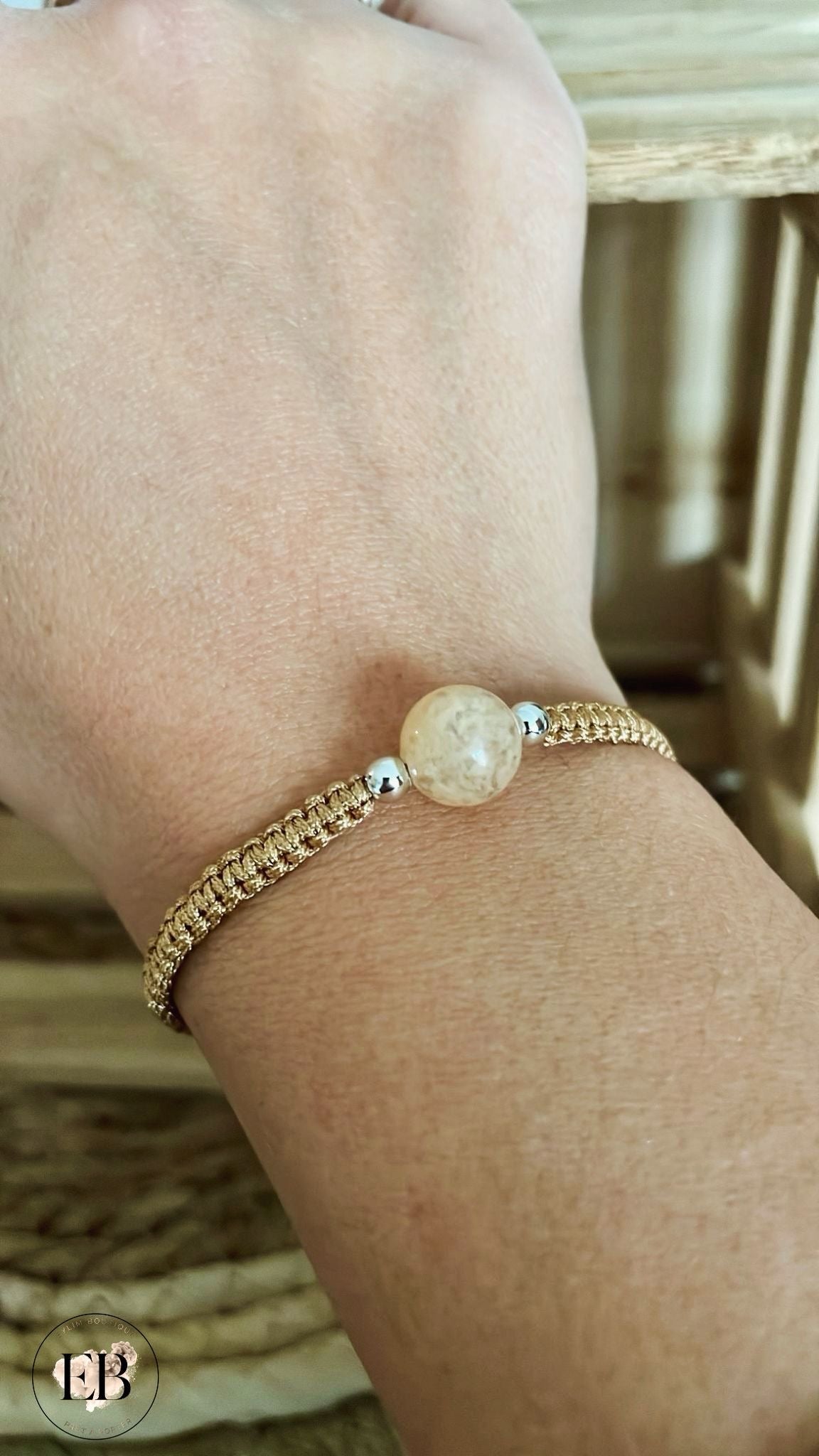 Bracelet REINE [ Cappuccino ] Eylim Boutique