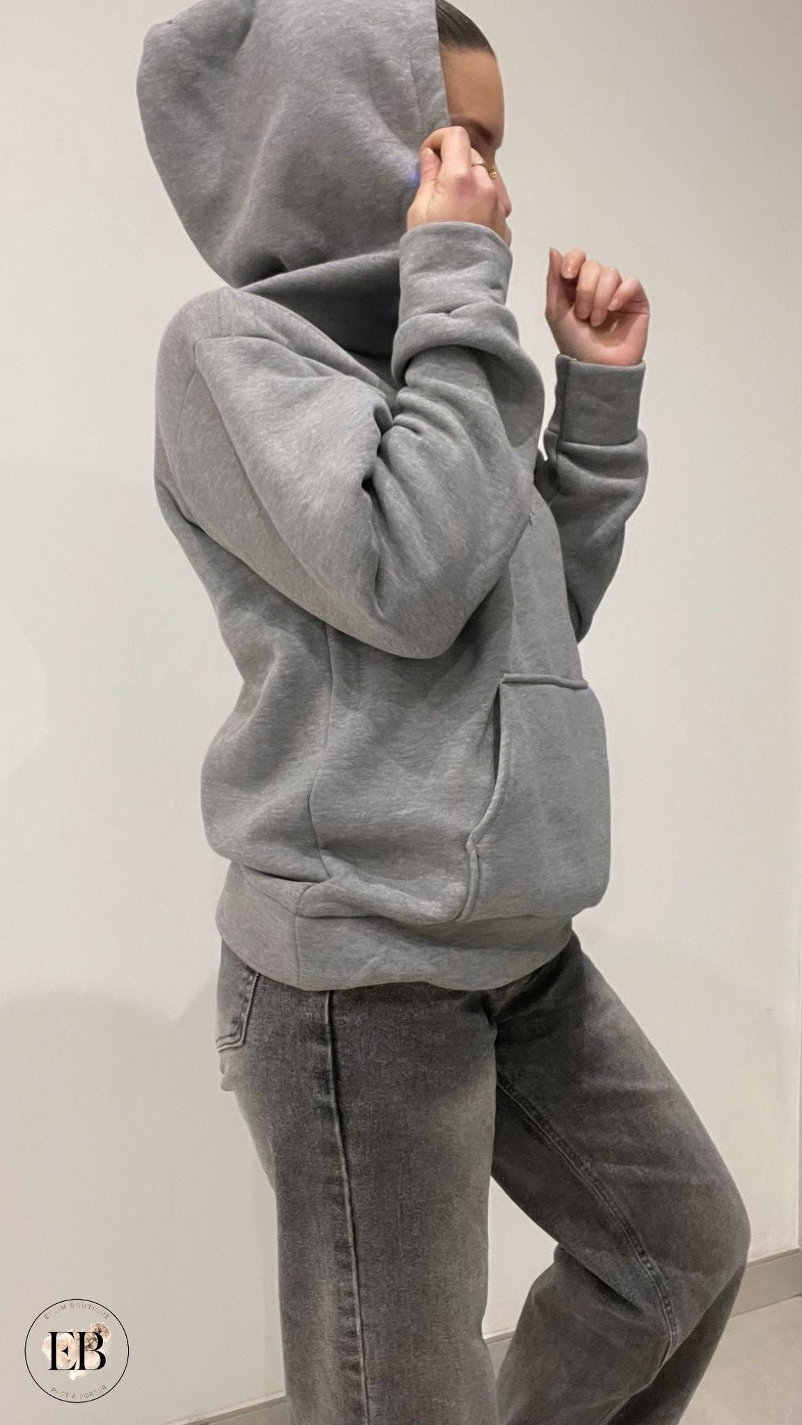 Sweat MALIA [ Gris ] Eylim Boutique