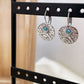 Boucles d’oreilles SOLEIL [ Argenté ]