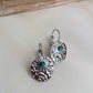Boucles d’oreilles SOLEIL [ Argenté ]