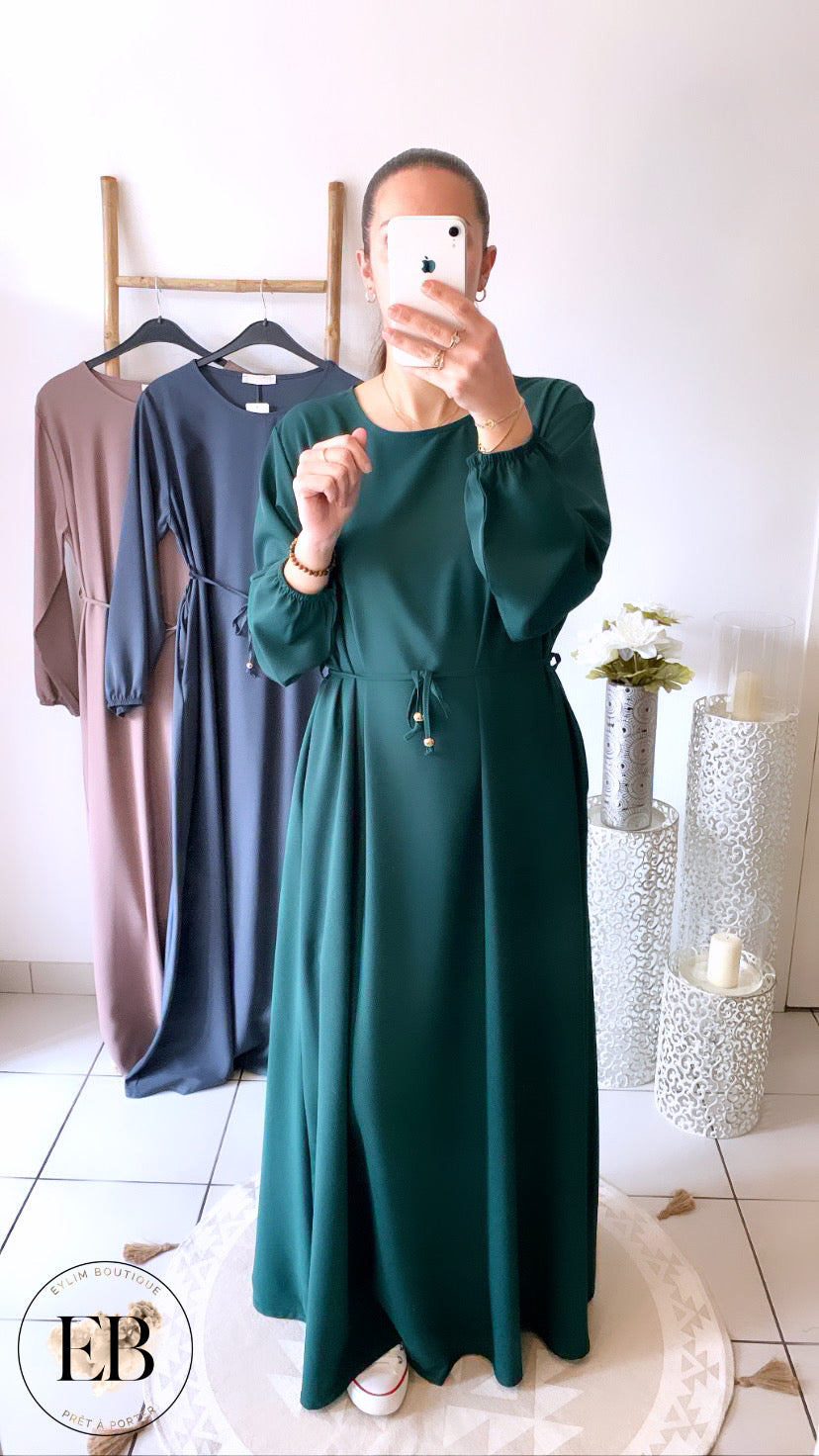 Abaya SAFA [ Vert ]